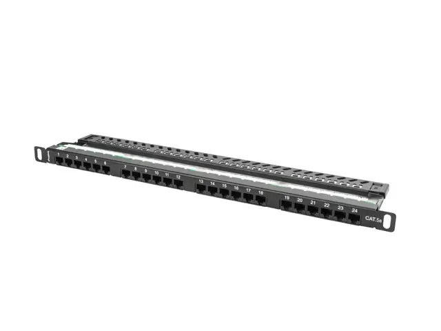 LANBERG PPU5-0024-B 24‑port patch panel Photo 3