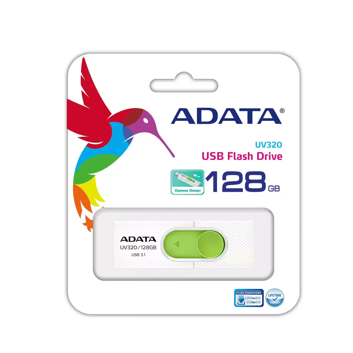 ADATA UV320 128 GB USB Type-A 3.2 Gen 1 zibatmiņa Photo 3