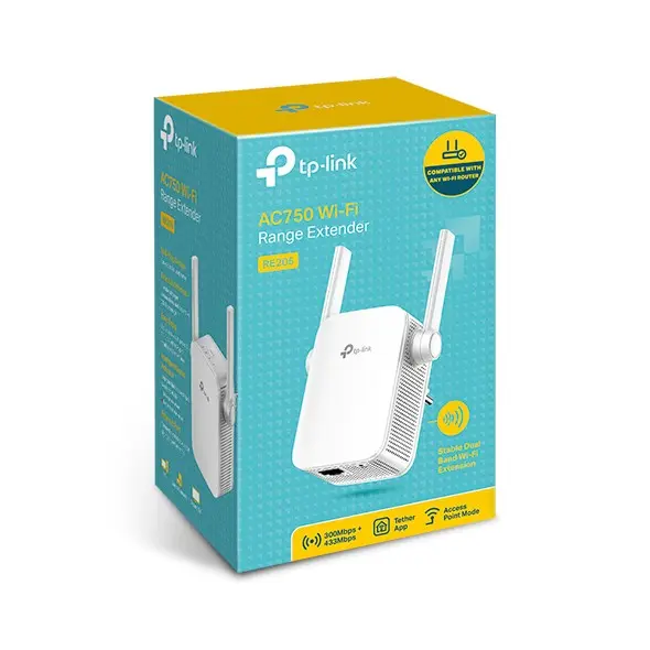 Network Repeater TP-Link AC750 Wi-Fi Range Extender Photo 8
