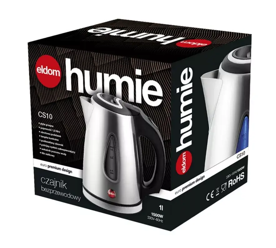 Eldom CS10 HUMIE tējkanna 1 L 1500 W Photo 5