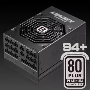 Super Flower Leadex Platinum 2000W barošanas avotu vienība 20+4 pin ATX ATX Melns