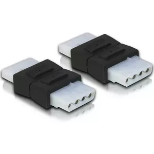 Cable Gender Changer DeLOCK 65045 4-pin Molex Black