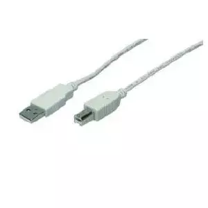 M-Cab USB A/USB B 1.8m USB kabelis 1,8 m USB 2.0 Pelēks