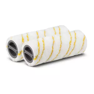 Набор роликовых щеток для ручного пылесоса Karcher 2.055-006 — пластик, бело-жёлтые, 2 шт.