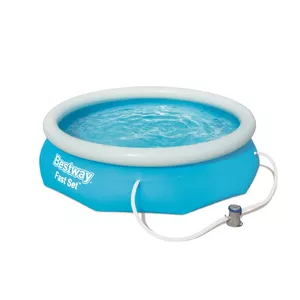 Надувной бассейн Bestway Fast Set 3,05 м × 76 см с насосом — 3638 л, фильтрация 1249 л/ч
