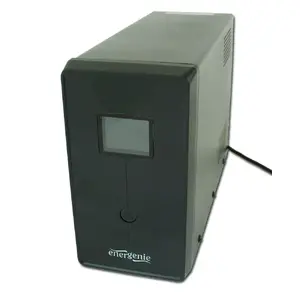 UPS EnerGenie EG-UPS-033 Line-Interactive 1.2 kVA / 720 W, 3 × C13 outlets, VRLA 12 V 7 Ah, LCD, black