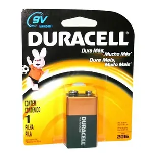 Single-use battery Duracell 6LR61 9V Alkaline Prismatic