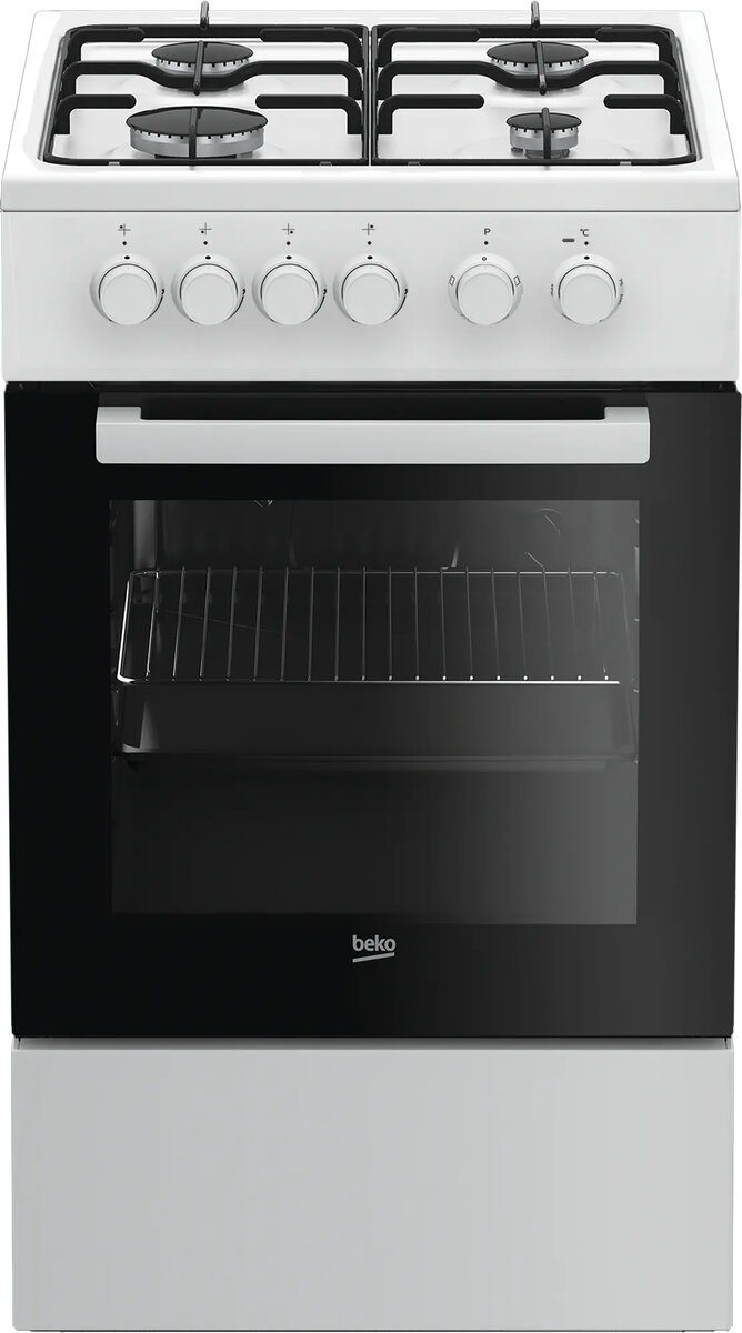 Beko FSS52020DW Brīvi stāvoša plīts Baltā