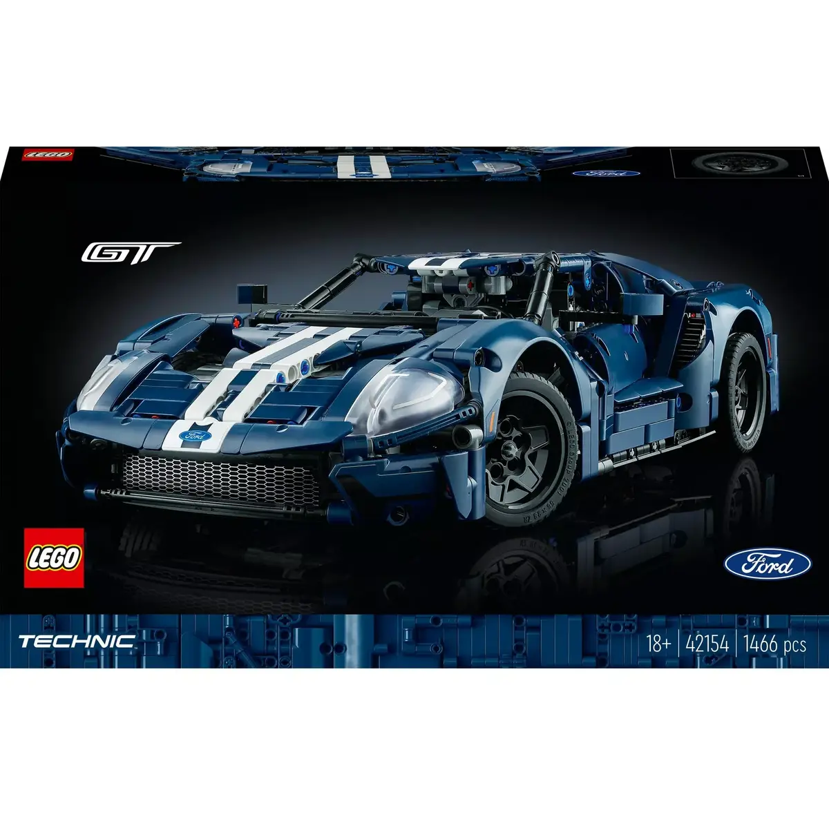 LEGO Technic Ford GT 2022 1:12, 1462 pcs Photo 1