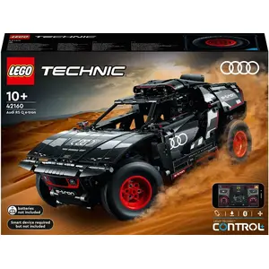 LEGO Technic all‑terrain vehicle model kit Audi RS Q e‑tron 42160 — 914 pieces, recommended age 10+