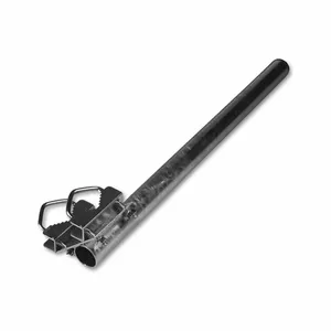Metal pipe mount bracket OEM Ø38 mm length 600 mm vertical