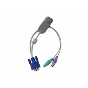KVM switch Raritan MCIM-PS2 VGA 2x PS/2 gray — desktop VGA KVM with two PS/2 ports