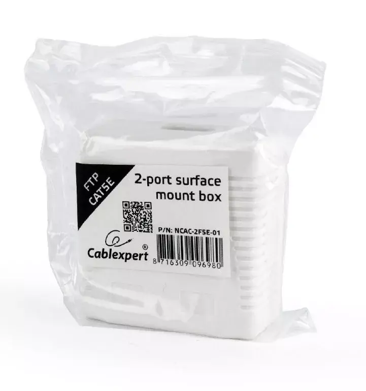 Gembird NCAC-2F5E-01 network splitter Cat5e Photo 3