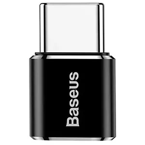 Cable gender changer Baseus ABMU24ABK microUSB Type-C Black Silver