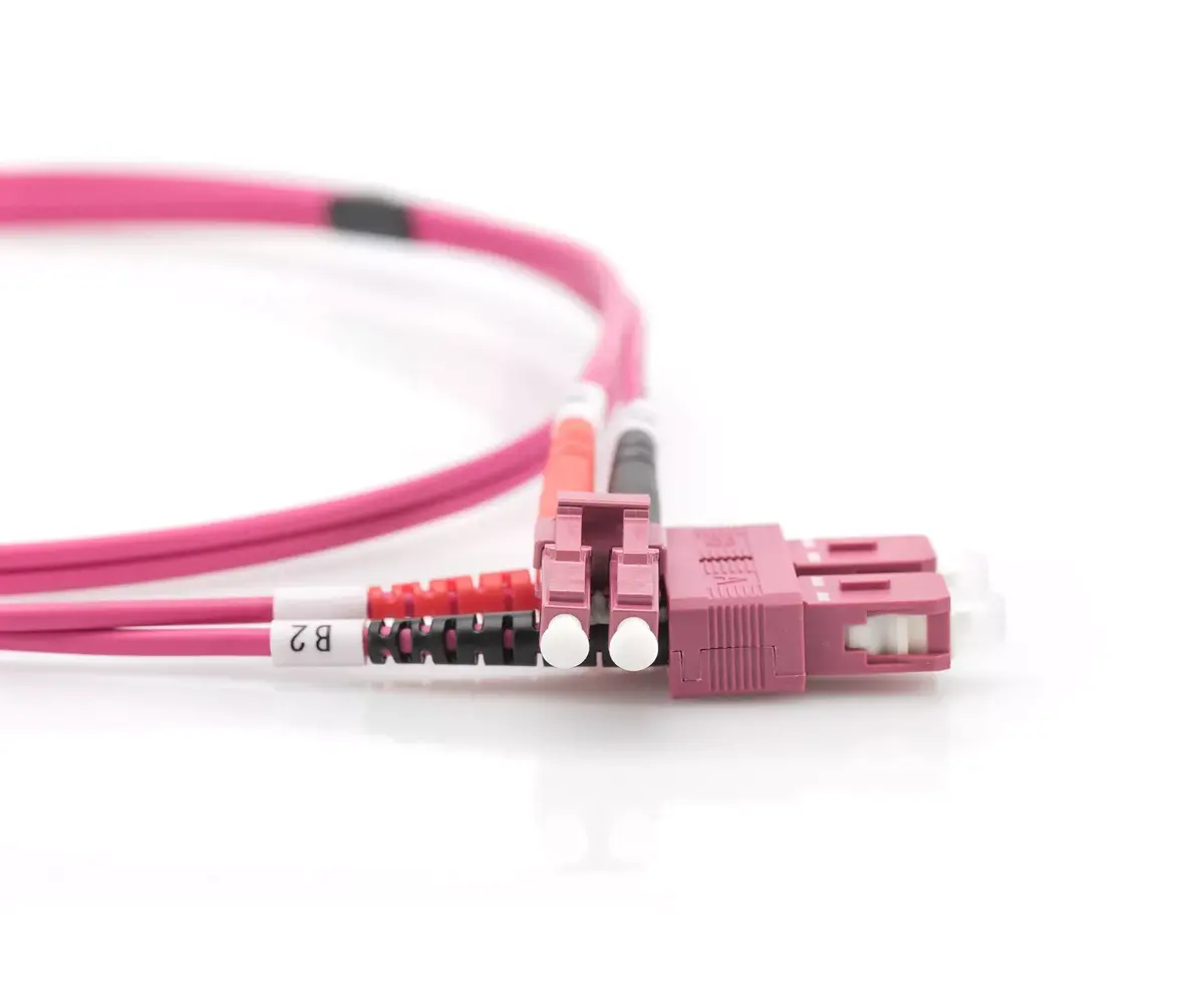 Fiber Optic Patch Cord Digitus OM4 LC/SC Photo 2