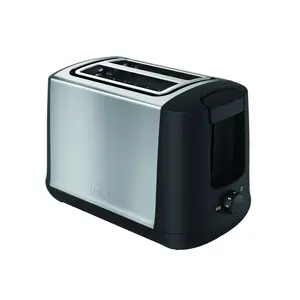 Toaster Tefal TT340830 — 2-slice, 850 W, black and stainless steel