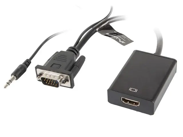 LANBERG HDMI-to-VGA adapter AD-0021-BK Photo 4