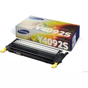 Картридж тонер Samsung CLT‑Y4092S жёлтый, лазерная печать, ресурс 1000 страниц, 1 шт.