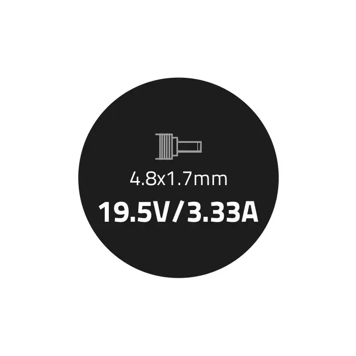 QOLTEC 50050.65W.HP klēpjdatora adapteris Photo 3