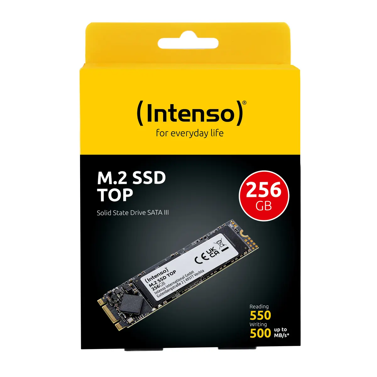 Intenso Top 256GB M.2 SATA SSD Photo 3