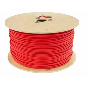 Saules kabelis 4 mm / sarkans / spole 500 m