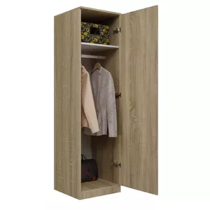 Шкаф Topeshop SD-50 SON KPL 5 полок 1 дверь Дуб