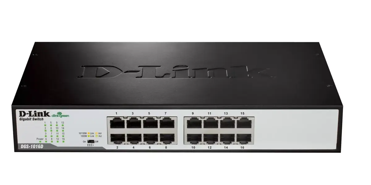 Неуправляемый коммутатор D-Link DGS-1016D/E, 123456 Photo 2
