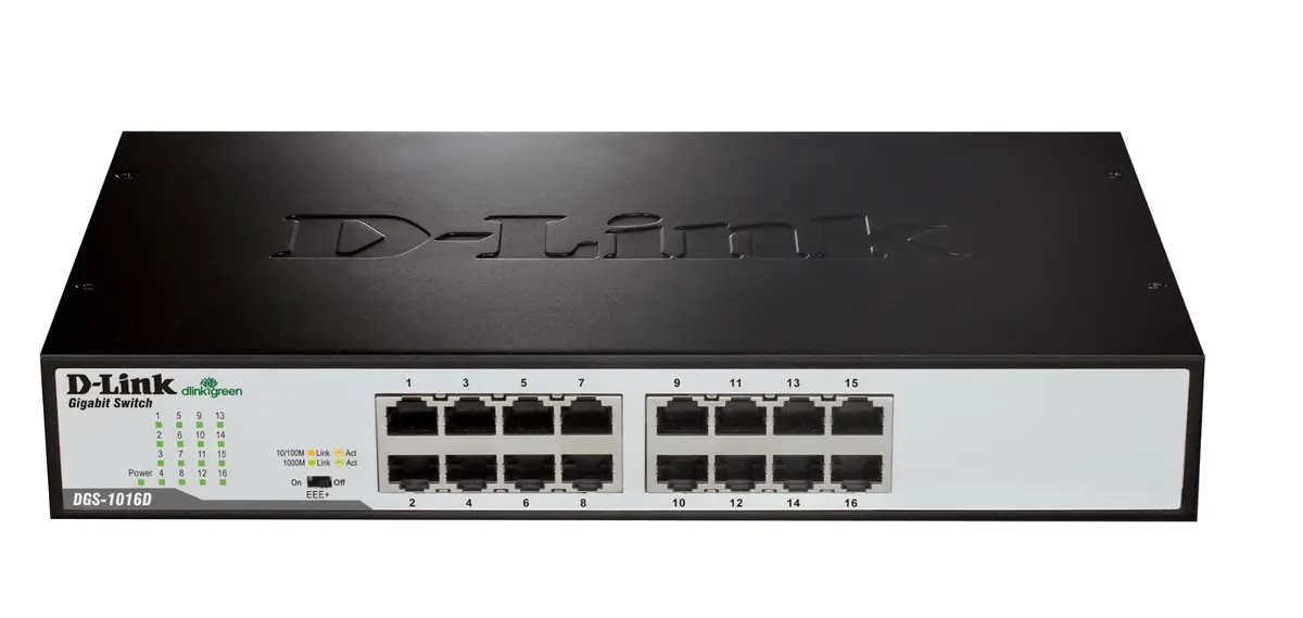 Неуправляемый коммутатор D-Link DGS-1016D/E, 123456 Photo 5