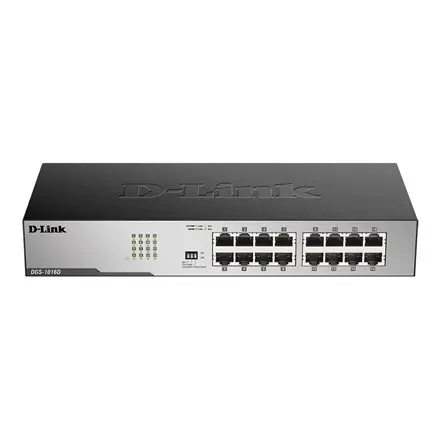 Неуправляемый коммутатор D-Link DGS-1016D/E, 123456 Photo 7