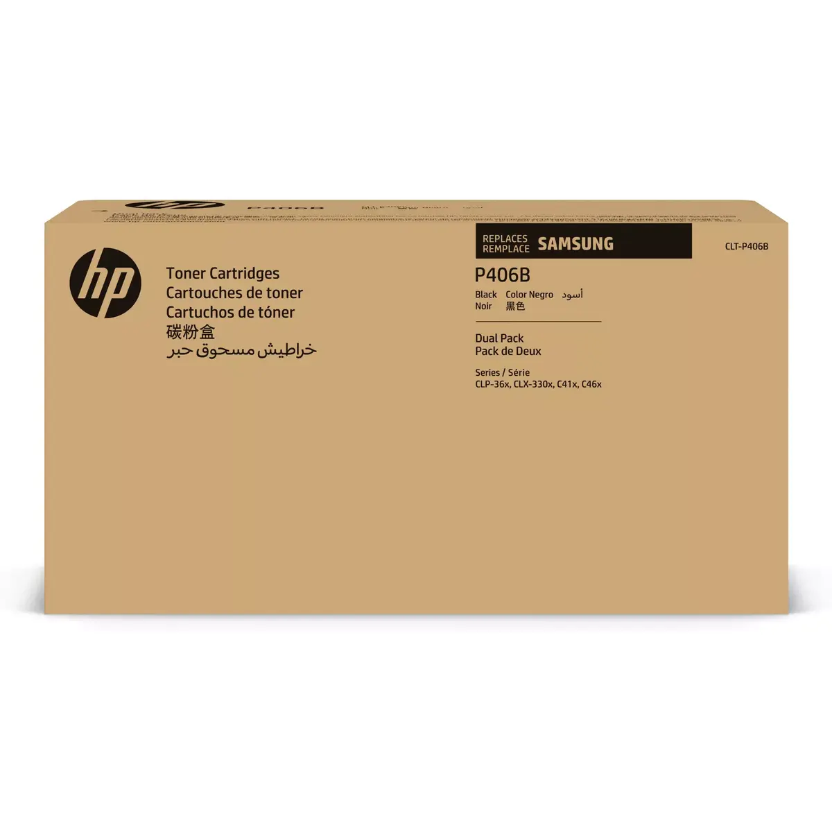 HP Samsung CLT-P406B Oriģinālais melnais toneris