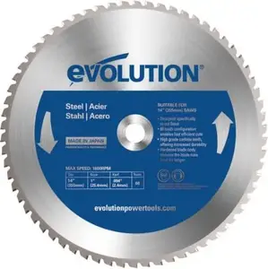 Circular TCT Saw Blade Evolution 355 x 25.4 mm Z66 for Cutting Steel