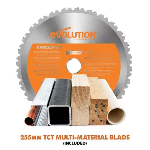 Торцовочная пила Evolution R255 SMS+ Photo 2
