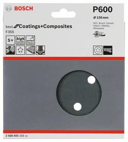 Sanding sheet Bosch F355 Photo 2