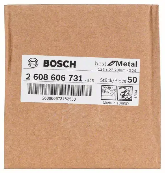 Bosch 2 608 606 731 шлифовальный круг Ø125 мм Photo 2