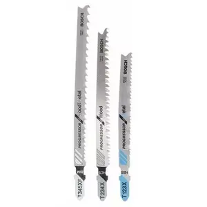 Полотна для электролобзика Bosch 2607010515 — комплект 3 шт, для металла, пластика, дерева