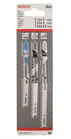 Bosch полотна для лобзика 2607010515 — 3 шт Photo 2