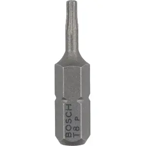 Screwdriver bit Bosch 2607001601 T8 extra hard 3 pcs 25 mm