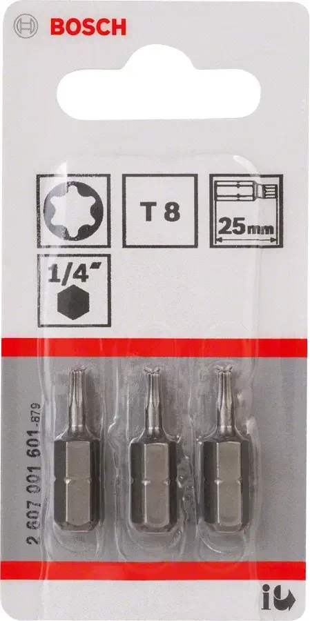 Screwdriver bit Bosch 2607001601 Photo 2