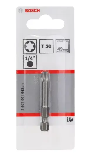 Screwdriver bit Bosch 2607001642 Photo 2
