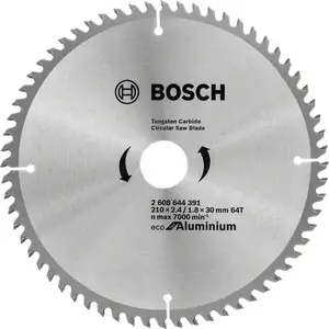 Bosch 2 608 644 391 Circular Saw Blade 21 cm 3 cm Bore for Aluminium and Metal