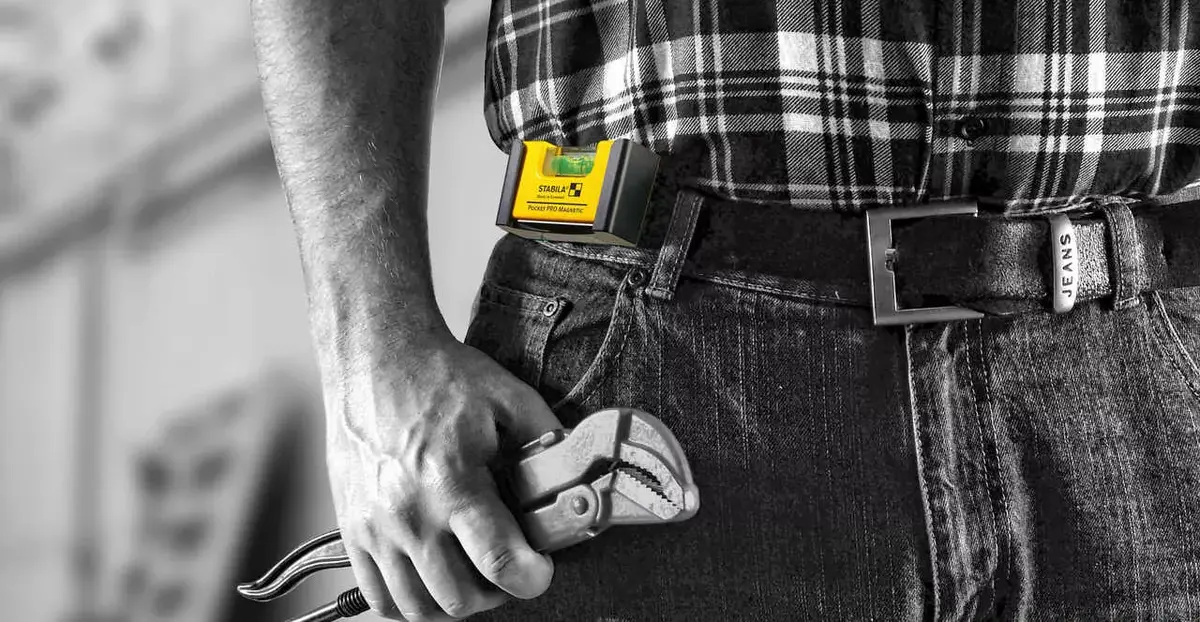 Pocket spirit level STABILA 17953 0.07 m Photo 5