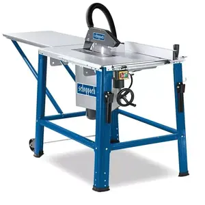 Band saw Scheppach HS120 — 2000 W, blade Ø31.5 cm, cutting height 8.3 cm (90°), base plate 40 cm