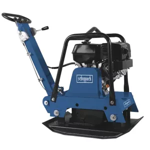 Виброплита Scheppach HP3000S — бензиновая, 9 л.с., 270 см³, ширина плиты 45 см, бак 6.5 л