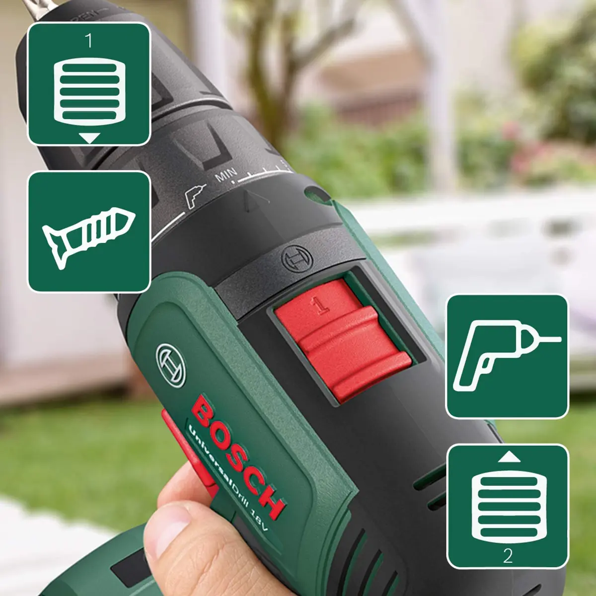 Дрель-шуруповерт Bosch UniversalDrill 06039D4001 Photo 4
