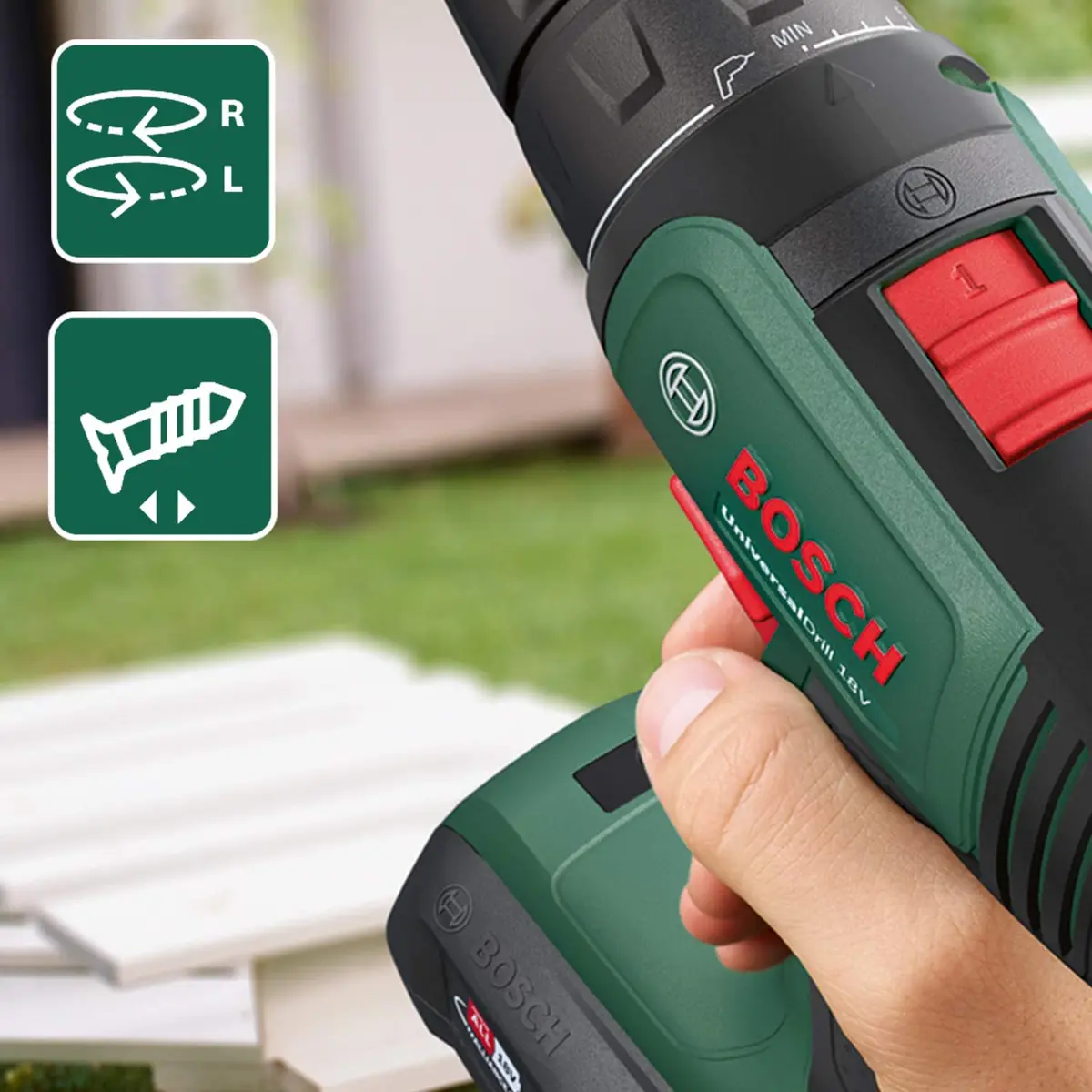 Дрель-шуруповерт Bosch UniversalDrill 06039D4001 Photo 7