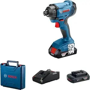 Аккумуляторный ударный гайковерт Bosch 06019G5123 1/4" привод, 3600 об/мин, 160 Н·м крутящий момент
