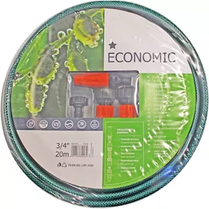 Шланг садовый Cellfast C10-102 3/4" Economic с насадкой для полива и орошения