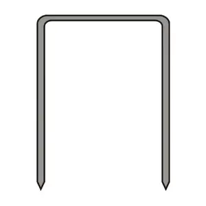 Staple strips 35 mm for pneumatic staplers Pansam GA18 type 90 (1.25×1.00×5.7 mm), 2500 pcs