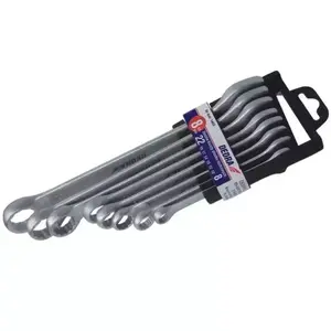 Combination wrench set Dedra 1405 — 12-piece pack, assorted sizes