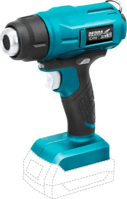 Karstgaisa pistole Dedra DED7058 2000W ar